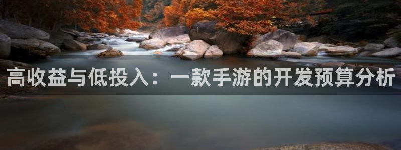 恒盛娱乐：高收益与低投入：一款手游的开发预算分析